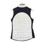 Peter Millar NWT Tossed Paisley Fuse Elite Quilted Puffer Golf Vest Navy White Photo 3