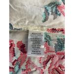 Umgee Women's Sleeveless Print Flowy V-Neckline Skinny Cross Straps Dress Tops L Photo 7