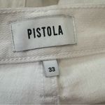 Pistola White Denim Shorts Size 33 Photo 5