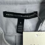 White House | Black Market  Blue Casual Jacket Size 6 Photo 4