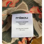 Miaou Green Mini Moni Skirt in Art Nouveau Floral Size 2XL Photo 5