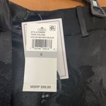 1. State  black Floral Jacquard Wide Leg Pants Photo 5