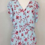 Billabong Size Small Ruffle Up Floral Romper Photo 0