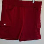Boutique  Brand -  Burgundy Pull On shorts - Size xl‎ Photo 0