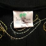 Island Planet Sleeveless Cover Up Dress Size M/L Black Photo 7