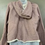 Melrose and Market Mauve Bell Sleeve Cropped Hoodie Photo 2