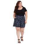Torrid  Plus Size 4X Romper Harry Potter‎ Black Blue Hogwarts Crest Damask 924 Photo 1