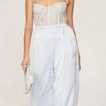 Katie May Tink Jumpsuit in Light Blue Size Large Baby Shower Special Occasion Photo 0