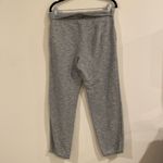 Aerie Sweatpants Joggers Grey Y2K Embroidered Pants Knit Size Small Photo 3