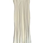 Likely White Hil Lo Gown 6 Sleeveless Formal Crepe Dress Photo 1