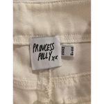 Princess Polly Paige White Denim Mid Rise Cargo Jeans Size 6 Photo 4