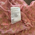 Free People  Blush and Gold Mini Dress Photo 3