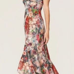 Hutch Coley Floral Maxi Dress Gown Multicolor Size 4 Photo 0