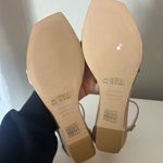 Stuart Weitzman  Nudistcurve 50 Patent Wedge Sandal Heel Photo 3