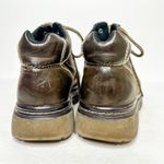 Lower East Side VTG Y2K Dr. Martens Look Chunky Brown Boots Size 8  1461 Photo 5