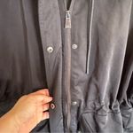 Good American  hooded black Volume jacket Photo 8