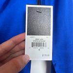 Juicy Couture Lapis Blue Silk Button Up Photo 5