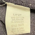 Poof! Poof cold shoulder sweater, size large Photo 4