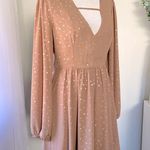 BCBGeneration Dusty Pink Star Print Cocktail Dress Photo 2