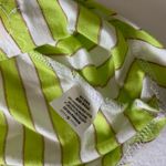 Ella Moss Green & White Striped Floral Embroidered Top 🧚 Photo 3