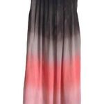 Eliza J | brown, orange, and beige ombré maxi dress Size 6 Photo 0