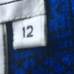 Karin Stevens vintage 100% rayon dress, size 12 Photo 6