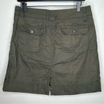 REI Embroidered Cargo Skirt Size 8 Green Photo 1