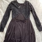 Divided  size 12 black longe sleeve lace dress Photo 5