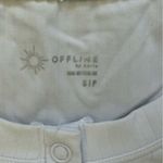 Aerie Offline by  Cropped Button Up Top Small Photo 1