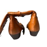 Laredo  Women's Tan Leather Mid Calf Western Boots Photo 2