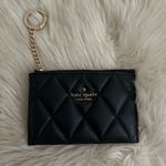 Kate Spade  Black Quilted Keychain Pouch Photo 1