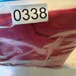 J. Jill Linen Blouse Sz LG Red Long Sleeve Lightweight Preppy Classic Staple EUC Photo 12