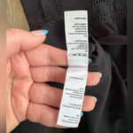 Amuse Society  After Hours Mini Dress Lace Sleeveless Black Medium Eyelet Photo 9