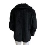 Weatherproof  Black Fuzzy Fleece Zip Up Jacket XL Photo 2
