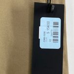 LF Carmar Taupe Khaki Black Cotton Blend Belted Mini Skirt Women's Size 12 NWT Photo 4