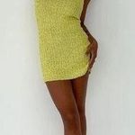 Rumored Yellow Palm Beach Mini Dress Size XS Photo 0