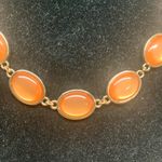 Ashley Cooper 20” necklace cat eye Orange Photo 1