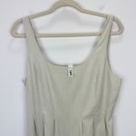 Madewell Wide Leg Jumpsuit Drapey Twill Muted Stone Beige Minimalist US 6 NWT Photo 8