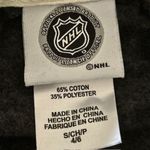 Pittsburgh Penguins NHL Hoodie Sweatshirt Womens Small Black Gold Licensed Retro Photo 3