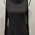 Haute Monde Turtleneck Cold Shoulder Top Photo 1