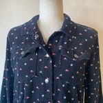 Brixton Black‎ Ditsy Shacket Black Photo 2