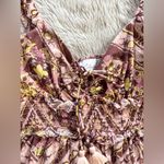 Cleobella Stella Midi Dress in Geo Print Brown Neutral Ruffle Size Small Photo 4