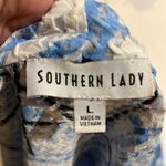 Southern Lady women’s size large open knit cardigan White Photo 5