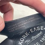 Kork-Ease  Elinor black leather sandals sz 9 Photo 5