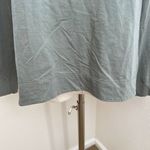 Lafayette 148 Cotton Jersey Modern Long Sleeve Tee Shirt Medium Green FAB#J807 Photo 5