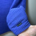 Columbia Womens Crestone Ridge Quarter Zip Pullover Shirt Purple Textured Medium Photo 4