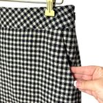 Eddie Bauer NEW Eddie Baeur Ivory Black Check Wool Blend Holiday Skirt Cozy Capsule Chic 6 Photo 3