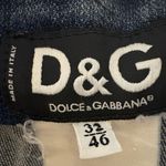 Dolce & Gabbana  Blue Denim Jacket Photo 3