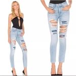 GRLFRND x Revolve Karolina High-Rise E Street Distressed Skinny Jeans Size 25 Photo 4