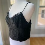 SheIn Black Lace Mesh Going Out Top Cami Tank Top Photo 1